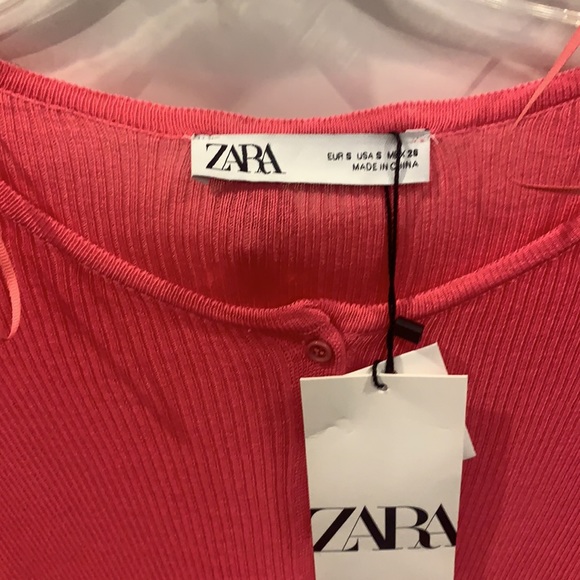 Zara pink cardigan - Picture 2 of 2